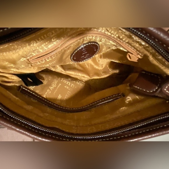 Etienne Aigner Small Leaf Embroidered Shoulder Bag - Picture 5 of 8